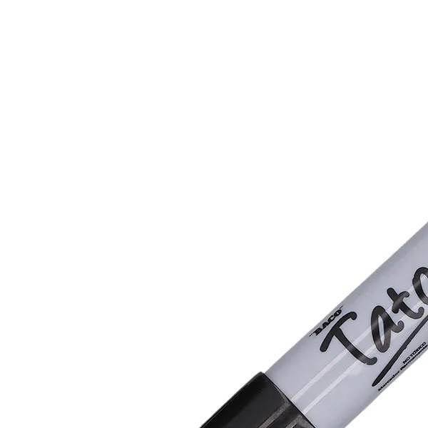 MARCADOR PERM. JUMBO TATTO BACO NEGRO PZA